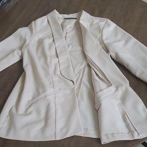 Womens Open Front Blazer